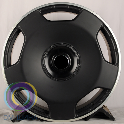 IWheel CR60365 9.5x22/5x112 D66.56 ET42 Matt Black Machined Lip (передняя ось)