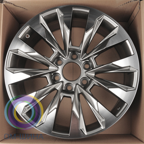Anzoo H880D 8.5x20/6x139.7 D106.1 ET25 Hyper Black Machine Face