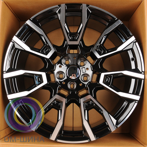 Luistone L2711 9.5x21/5x112 D66.6 ET37 BKF (в круг)