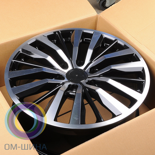 Anzoo H781D 8.0x20/6x139.7 D78.1 ET35 Black Machined Face