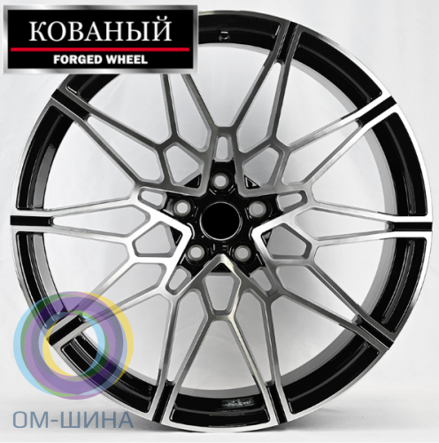 RGW Wheels RGW1842 8.5x20/5x112 D66.56 ET28 Gloss Black Machine Face (передняя ось)