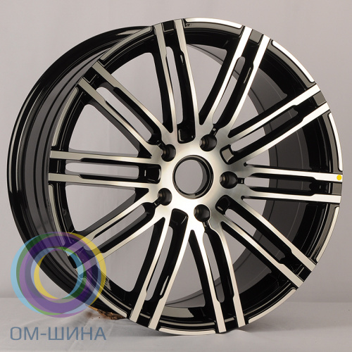 IWheel B396F 9.0x21/5x112 D66.45 ET26 Black Machined Face (передняя ось) (Зад к ним B396R)