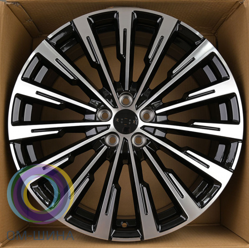Anzoo H3360 8.0x20/5x108 D63.4 ET52 Black Machine Face