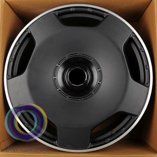 IWheel CR60365 9.5x22/5x112 D66.56 ET42 Matt Black Machined Lip (передняя ось)