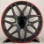 IWheel CR02009 10.0x22/5x130 D84.1 ET33 Matte Black Red Lip (в круг)