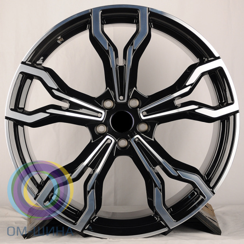 IWheel CR8821 8.5x21/5x112 D66.56 ET25 Black Machined Face (передняя ось)