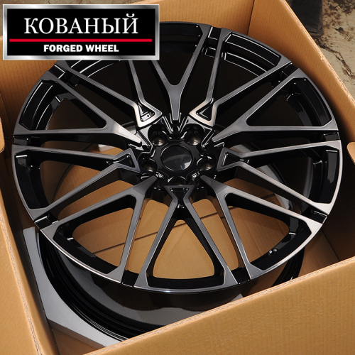 RGW Wheels RGW495 10.0x21/5x112 D66.56 ET37 BKF Black Clear (передняя ось)