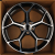 Anzoo H3206F 9.0x21/5x112 D66.45 ET25 MB Anzoo H3206F 9.0x21/5x112 D66.45 ET25 MB