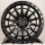 Anzoo FBX134-20 9.0x20/6x139,7 D110.1 ET0 Matt Black+Silver Rivets