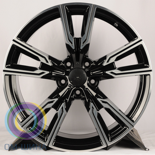 Anzoo H945D 10.0x20/5x112 D66.6 ET40 Black Machine Face