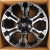 Anzoo JT133-8 9.0x18/6x139.7 D110.1 ET0 Black Machined Face