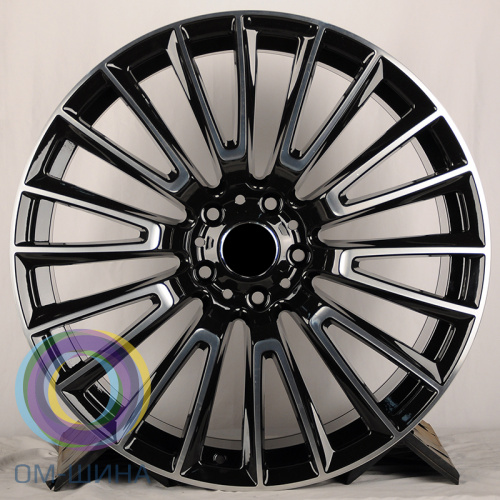 IWheel CR02099 10.0x22/5x130 D84.1 ET33 Black Machined Face (в круг)