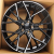 Ivision Wheel 0316 9.0x19/5x120 D72.6 ET37 BKF (задняя ось)