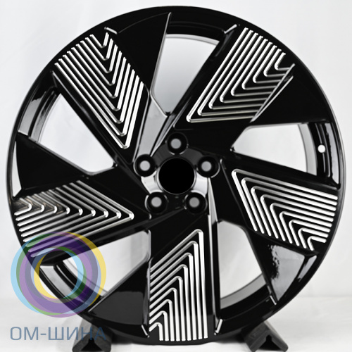 IWheel FBX225-20 9.0x20/5x108 D63.4 ET58.5 Black+Milling 