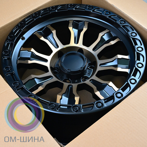 Anzoo FBX087-7 9.0x17/6x114.3 D66.1 ET10 MATT BMF+Bronze