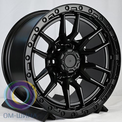 IWheel FBX109-7 9.0x17/6x139.7 D110.1 ET0 Matt Black (конус)