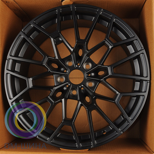 HMD DF02 9.0x18/5x112 D66.6 ET40 Satin Black (задняя ось)
