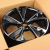 Anzoo AO9861D 8.5x19/5x112 D66.45 ET35 Black Machine Face