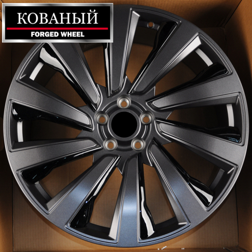 RGW Wheels RGW708L 9.5x23/5x120 D72.56 ET42.5 Matte Grey+Trim Sprit левый 