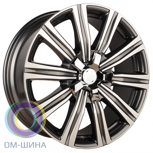 Anzoo H937D 8.5x21/5x150 D110 ET54 Gunmetal Machine Face