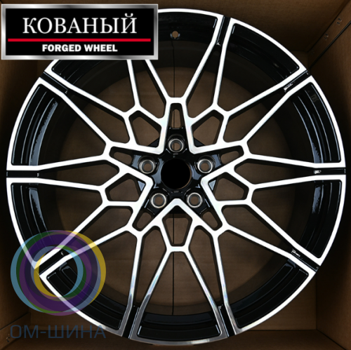 RGW Wheels RGW1842 8.5x20/5x112 D66.56 ET28 Gloss Black Machine Face (передняя ось)