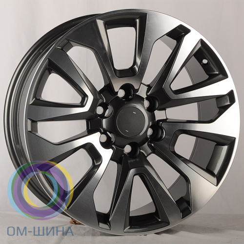 Anzoo H887D 7.5x19/6x139.7 D106.1 ET25 Gunmetal Machine Face