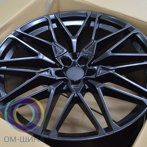 Ivision Wheel NW5063 11.0x22/5x112 D66.6 ET42 Full Satin Black (задняя ось)