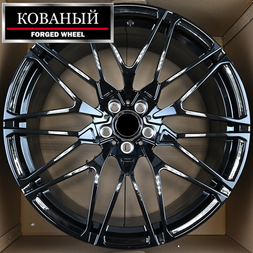 RGW Wheels RGW495 9.5x22/5x112 D66.56 ET30 Gloss Black (передняя ось)