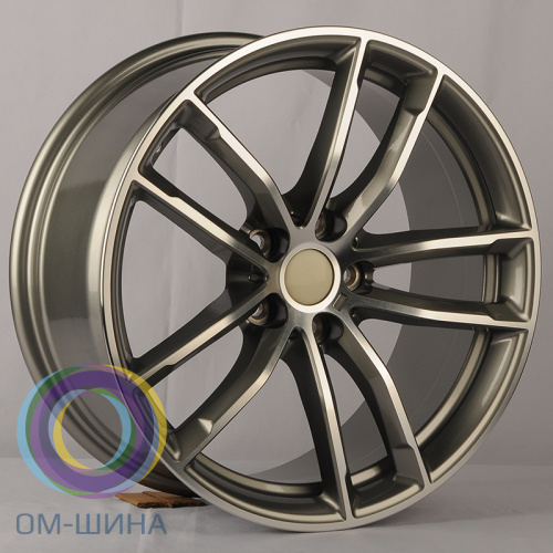Anzoo H3003D 8.0x18/5x112 D66.56 ET30 Gunmetal Machine Face