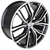 Диски NW5059 Ivision Wheel NW5059 11.0x21/5x112 D66.6 ET40 Black Face Machined