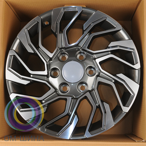 Anzoo H964D 8.5x20/6x139.7 D106.1 ET25 Gunmetal Machine Face