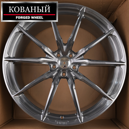 RGW Wheels RGW259 9.5x22/5x112 D66.56 ET32 Brusched Grey (передняя ось)
