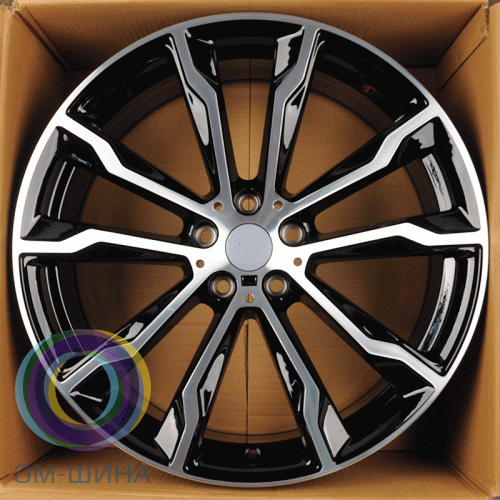 Extreme Wheels BM136 8.0x20/5x112 D66.6 ET27 BKF (передняя ось)