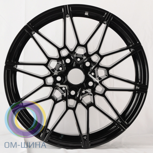 Anzoo WC002 8.0x18/5x112 D66.6 ET30 Black (передняя ось)