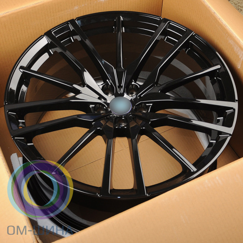 Anzoo AF476 10.5x21/5x112 D66.56 ET40 Glossy Black (задняя ось)