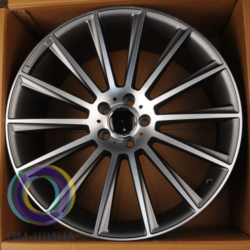 HMD 7012 10x21/5x112 D66.6 ET45 Matt Grey Machine Face (в круг)