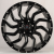 Anzoo AZ192-20 9.0x20/6x139.7 D110.1 ET0 Gloss Black+Milling spoke&Rivet holes