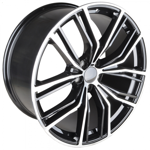 Ivision Wheel NW5059 10.0x21/5x112 D66.6 ET37 Black Face Machined