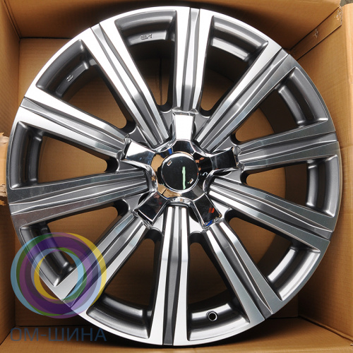 Anzoo H937D 8.5x20/5x150 D110 ET45 Gunmetal Machine Face