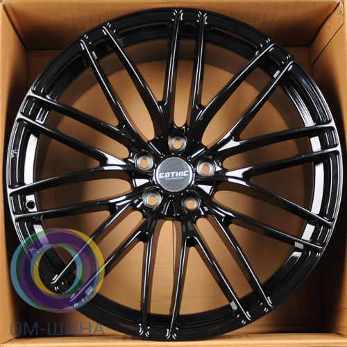 IWheel DQ007 8.0x18/5x112 D66.56 ET35 Gloss Black
