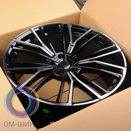 Ivision Wheel 5537 9.0x21/5x112 D66.6 ET27 BKF (передняя ось)