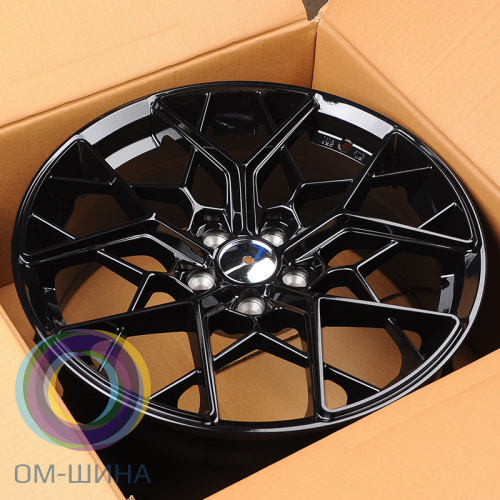 Anzoo ZT718 7.5x17/5x114.3 D73.1 ET35 Black