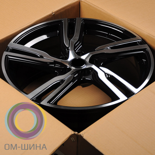 IWheel 8393 8.0x18/5x108 D63.4 ET45 Black Machined Face