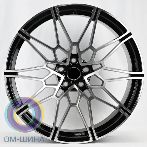 RGW Wheels RGW1842 9.5x21/5x112 D66.56 ET43 Gloss Black Machine Face (задняя ось)