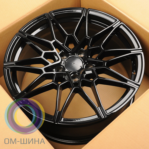Anzoo H3143F 8x19/5x120 D72.6 ET25 Black (передняя ось)