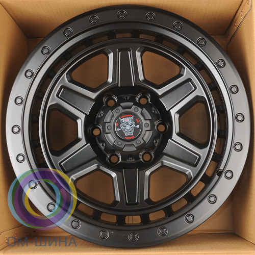 Anzoo JT185-7 9.0x17/6x139.7 D110.1 ET0 Matt black