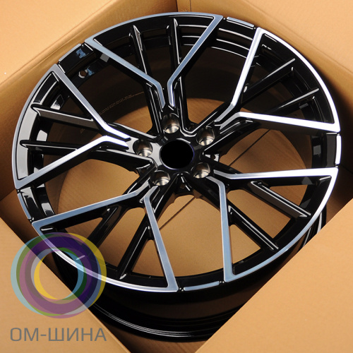 IWheel CR8808 8.5x20/5x112 D66.5 ET25 Black Machined Face (передняя ось)