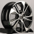 Anzoo H777F 8.5x20/5x150 D110 ET58 Black Machine Face Anzoo H777F 8.5x20/5x150 D110 ET58 Black Machine Face