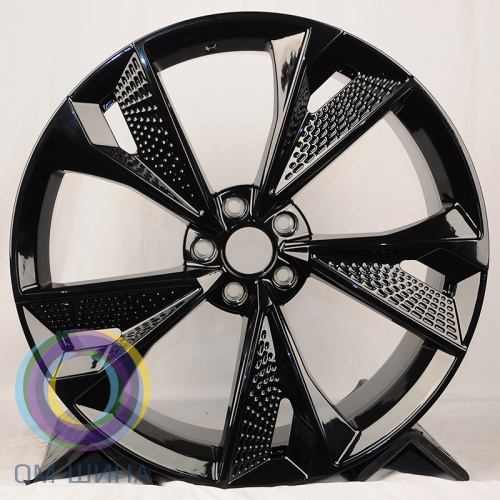 Anzoo ALX429 9.0x21/5x112 D66.45 ET28 Glossy Black 