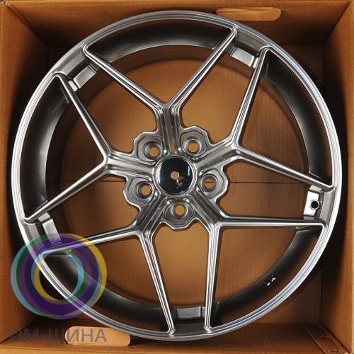 HMD F122 8.0x18/5x108 D73.1 ET35 Hyper Black